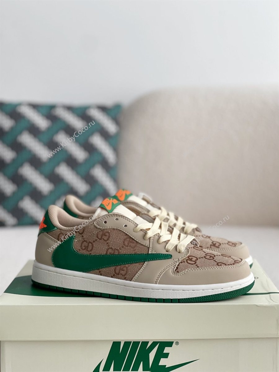 Gucci x Nike Dunk Low Sneakers (2886-kb) - Image 2