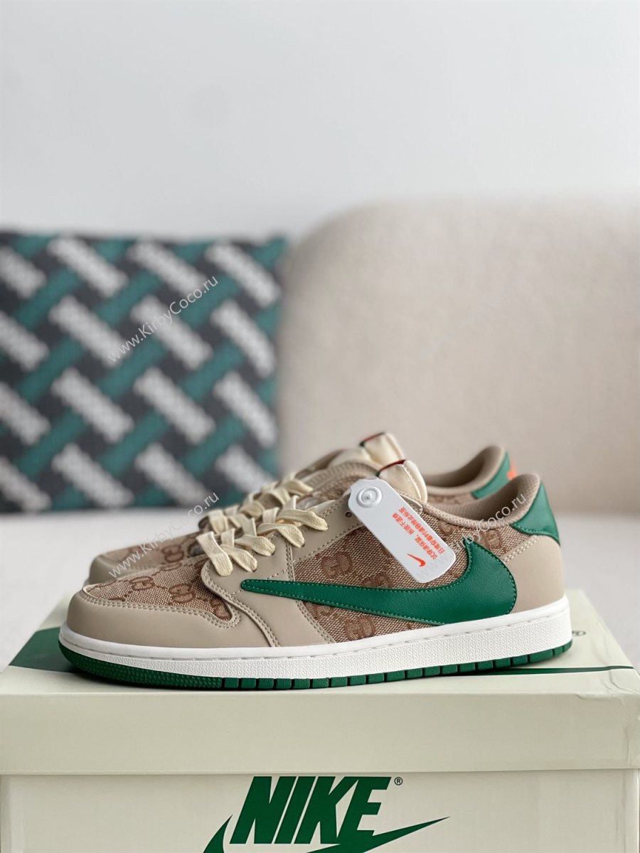Gucci x Nike Dunk Low Sneakers (2886-kb) - Image 3
