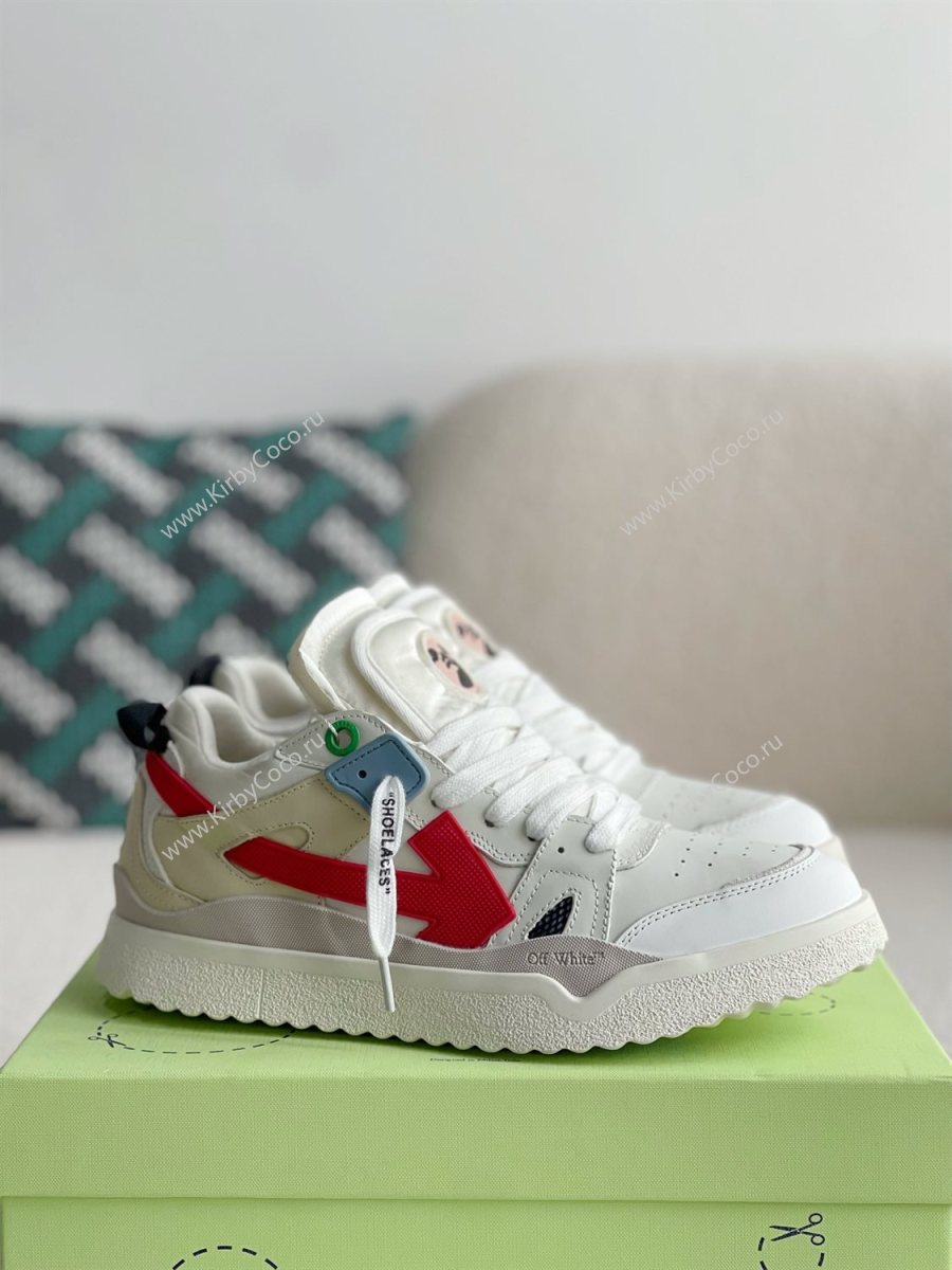 Off-White Out-Off-Office Leather Sneakers (2904-kb) - Image 2