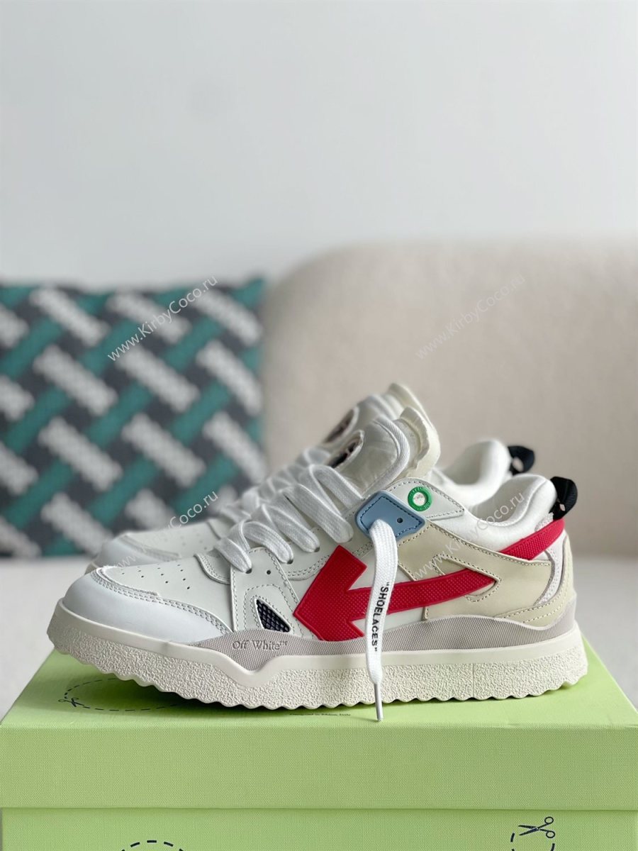 Off-White Out-Off-Office Leather Sneakers (2904-kb) - Image 3