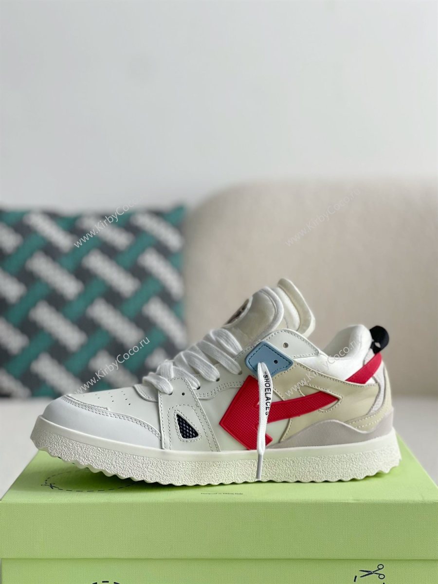 Off-White Out-Off-Office Leather Sneakers (2904-kb) - Image 5