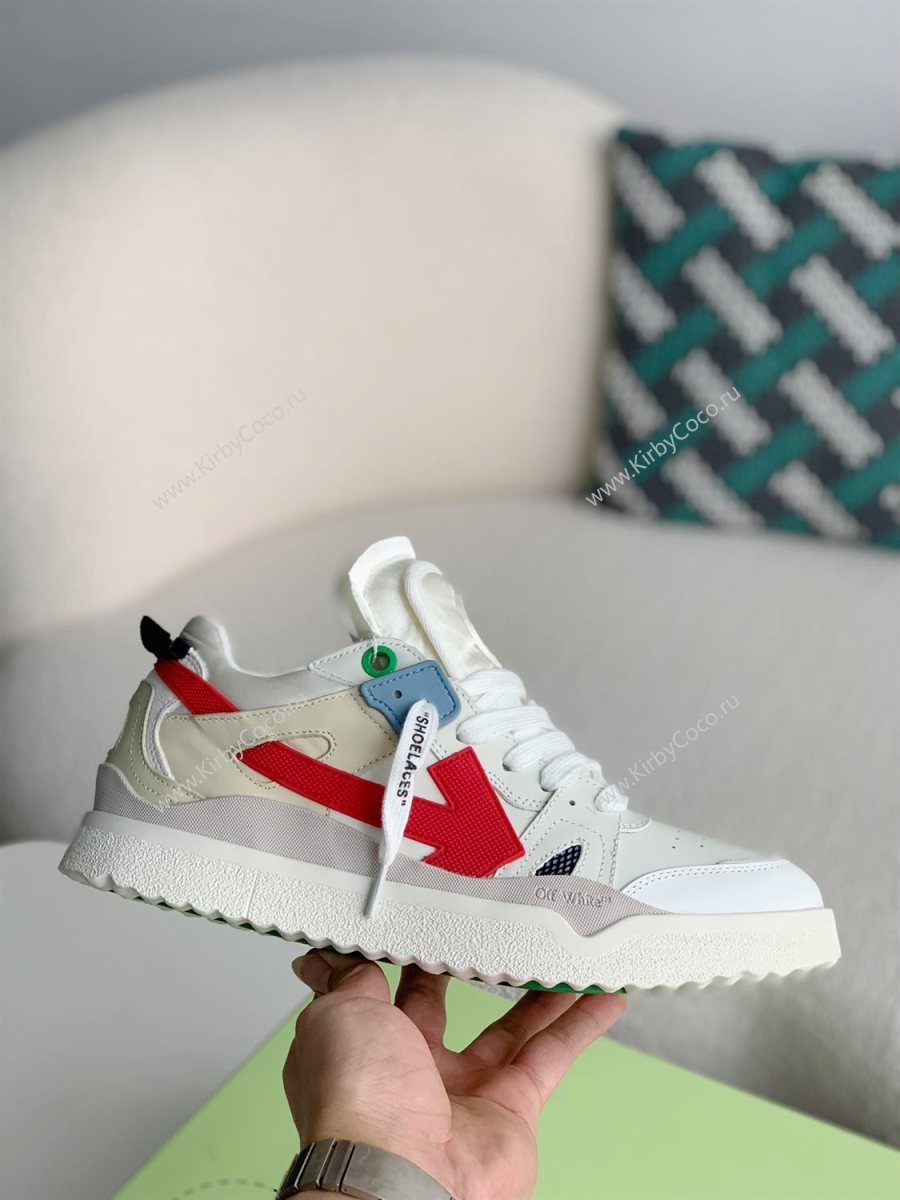 Off-White Out-Off-Office Leather Sneakers (2904-kb) - Image 7