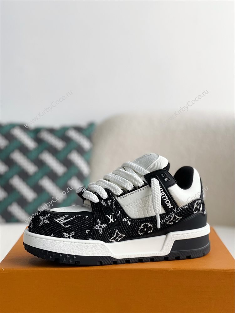 3357 LOUIS VUITTON TRAINER 2023Show style Sneakers - Image 5