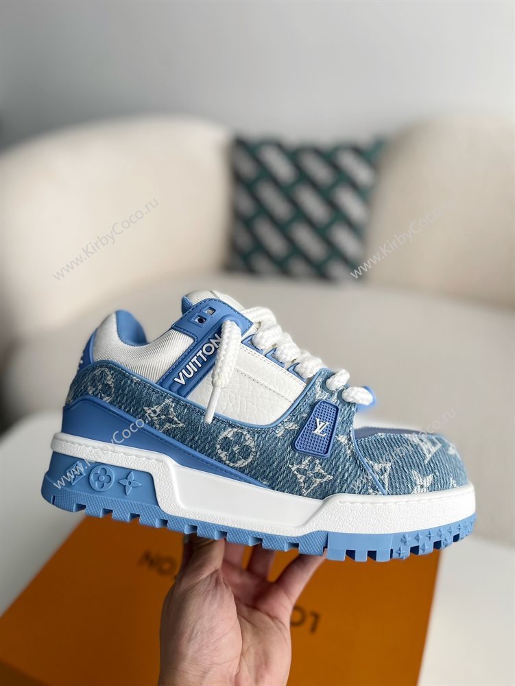 3358 LOUIS VUITTON TRAINER 2023Show style Sneakers - Image 7