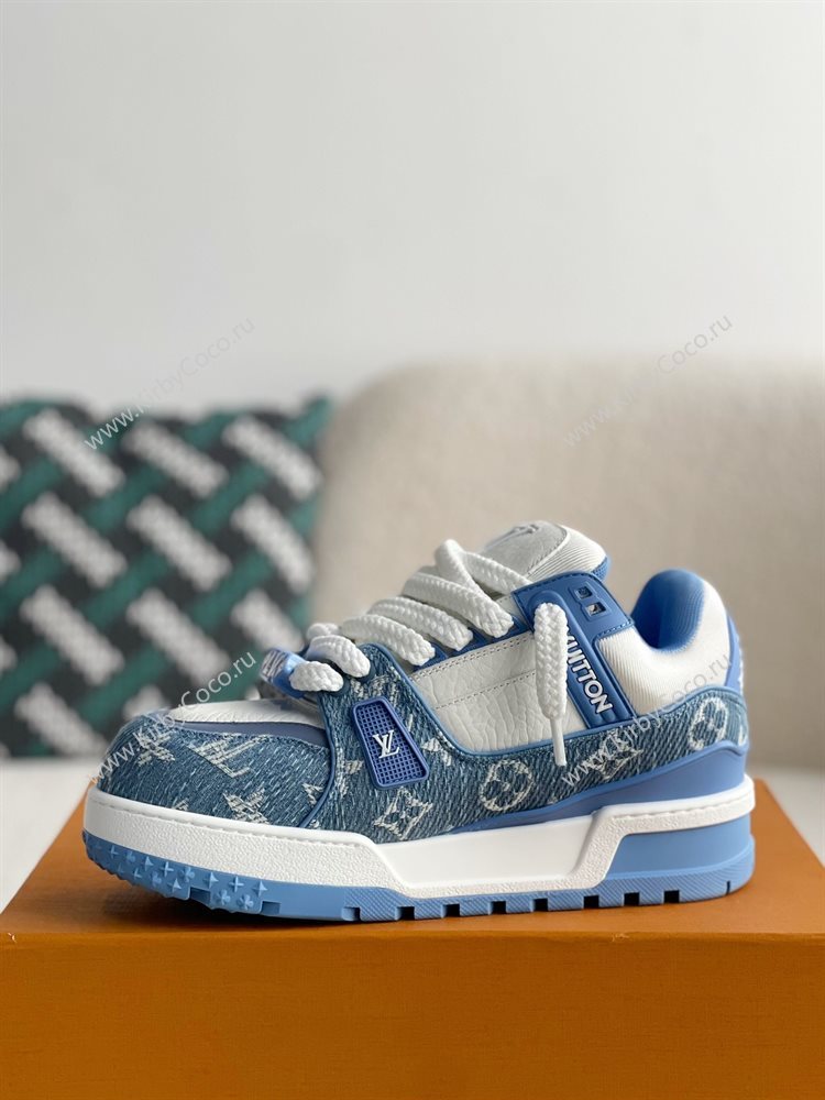 3358 LOUIS VUITTON TRAINER 2023Show style Sneakers - Image 5