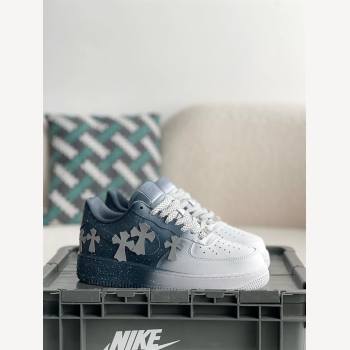 3437 Chrome Hearts x Nike Air Force 1 sneakers