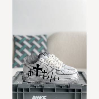 3438 Chrome Hearts x Nike Air Force 1 sneakers