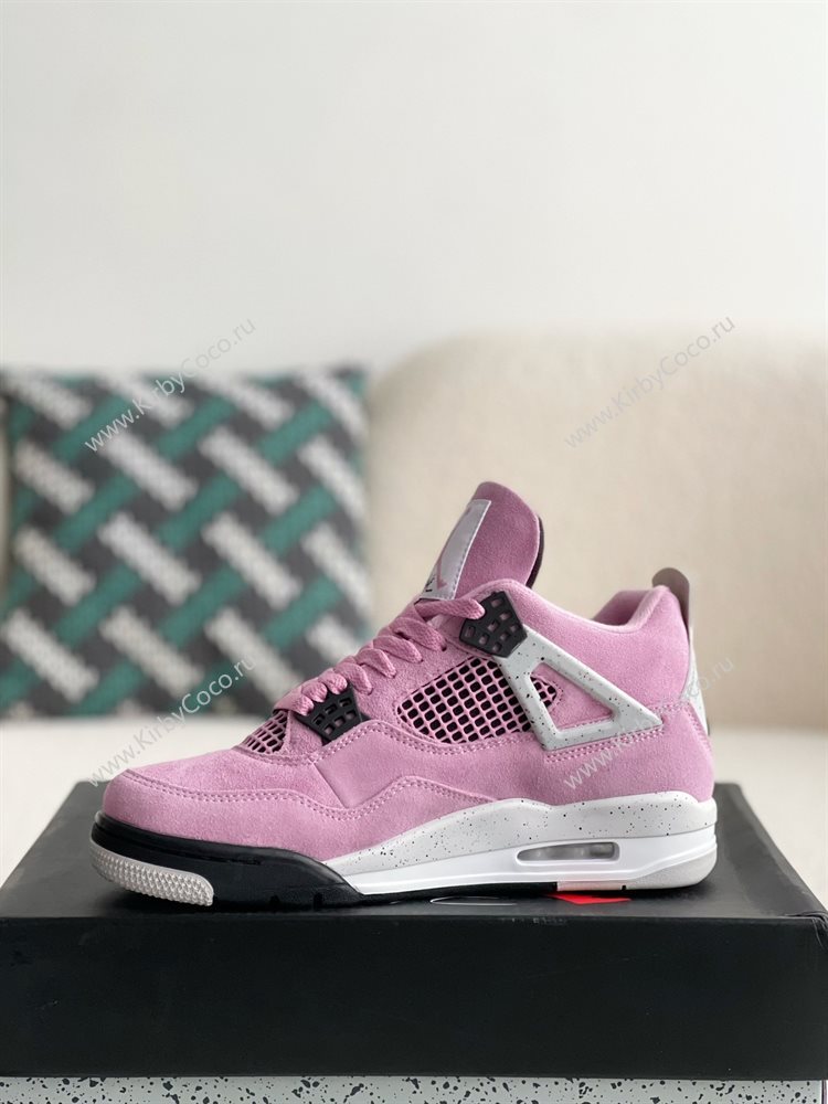 3633 Jordan Air Jordan 4 retro kaws suede lightweight wear-resistant non-slip mid-top - Image 5
