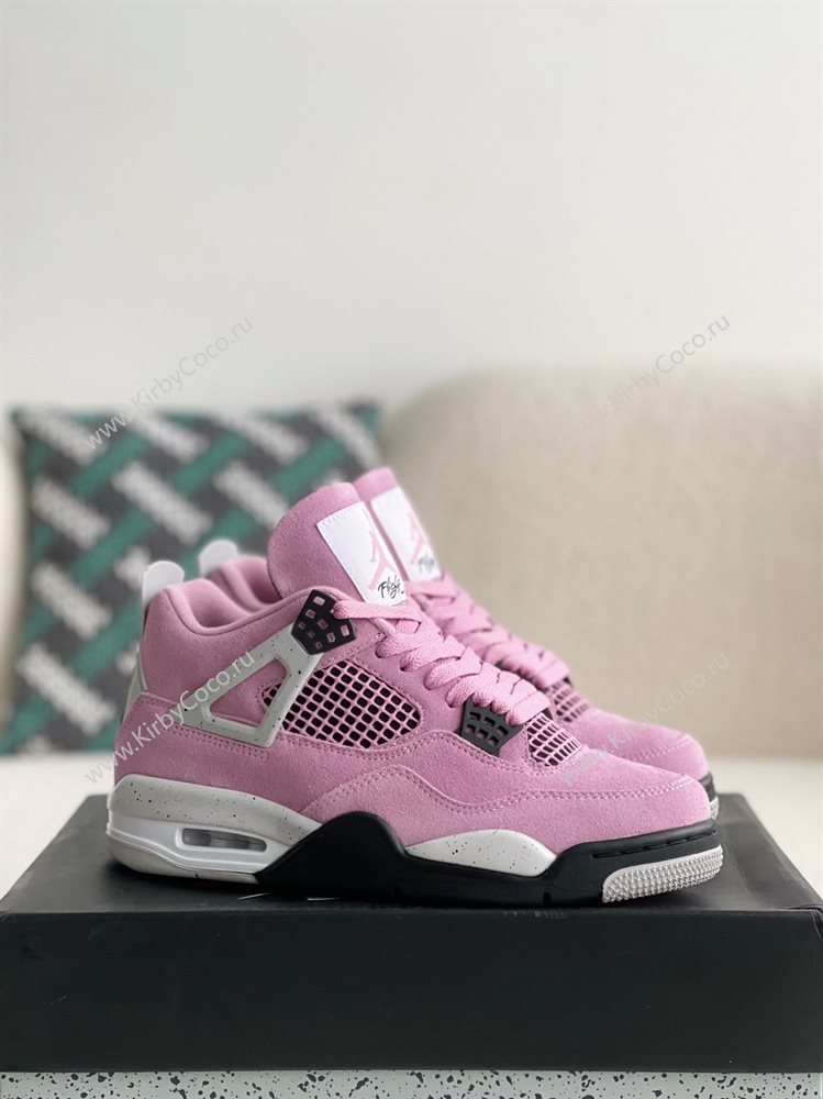 3633 Jordan Air Jordan 4 retro kaws suede lightweight wear-resistant non-slip mid-top - Image 2