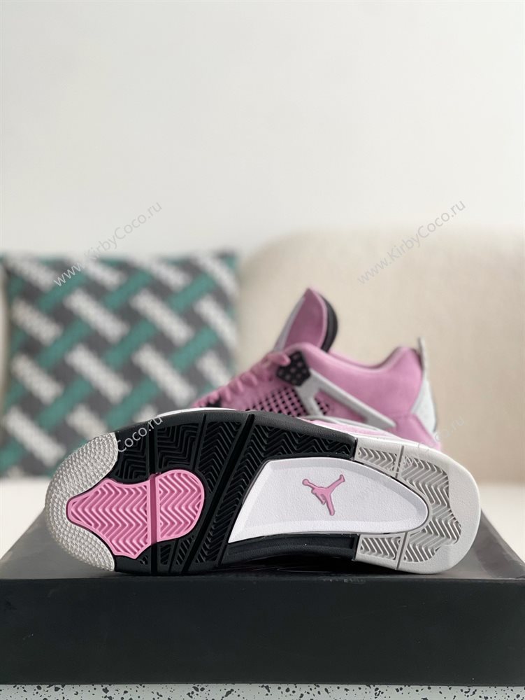 3633 Jordan Air Jordan 4 retro kaws suede lightweight wear-resistant non-slip mid-top - Image 6