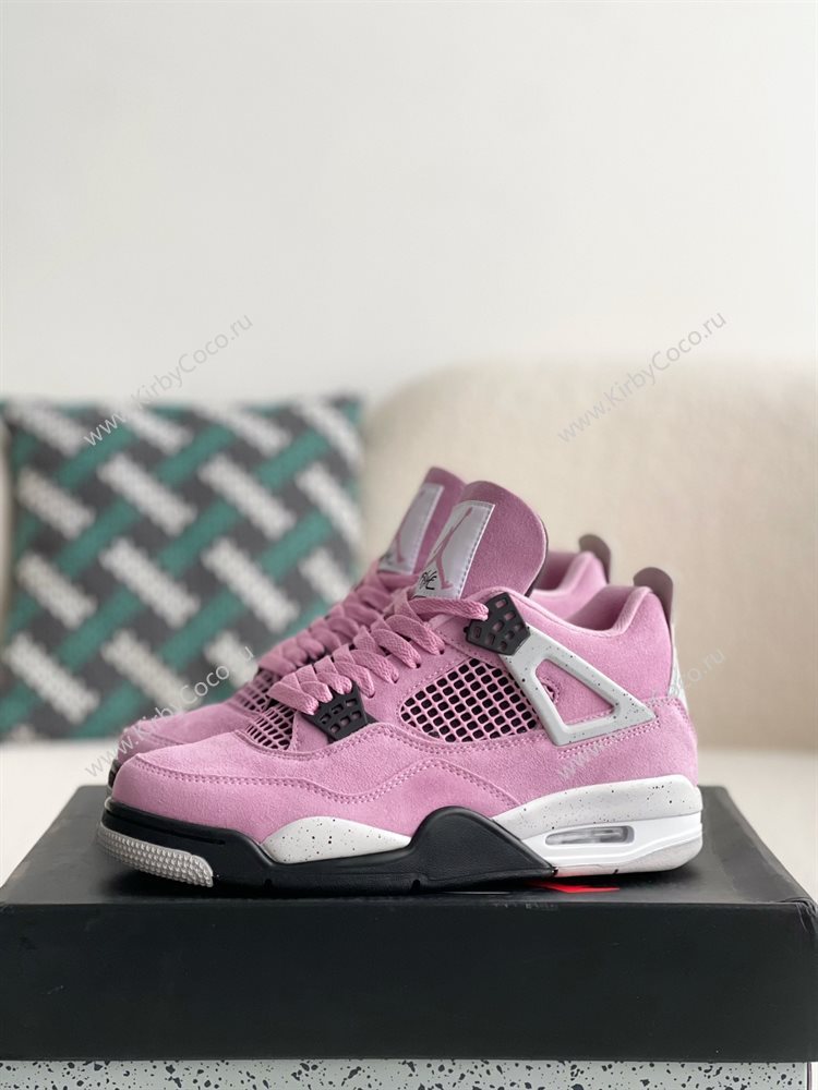 3633 Jordan Air Jordan 4 retro kaws suede lightweight wear-resistant non-slip mid-top - Image 3