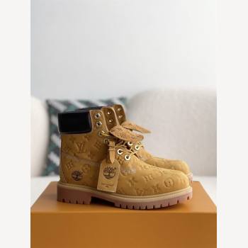 3514 Louis Vuitton x Timberland yellow boots/Martin boots/boots