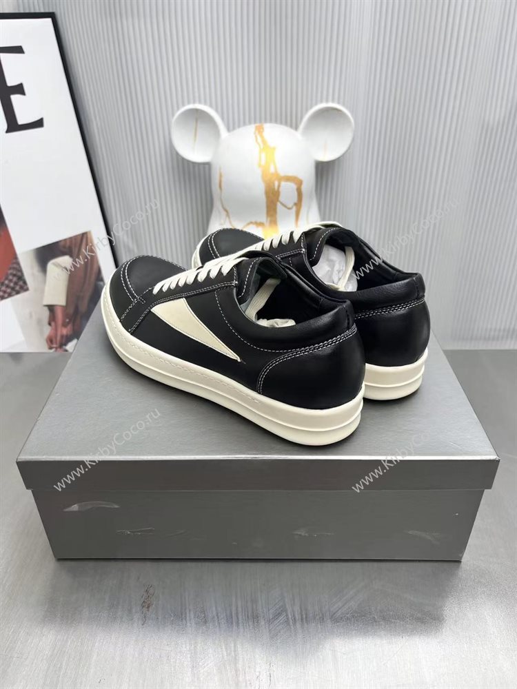 3682 RICK OWENS DRKSHDW calfskin vintage low-top non-slip - Image 5