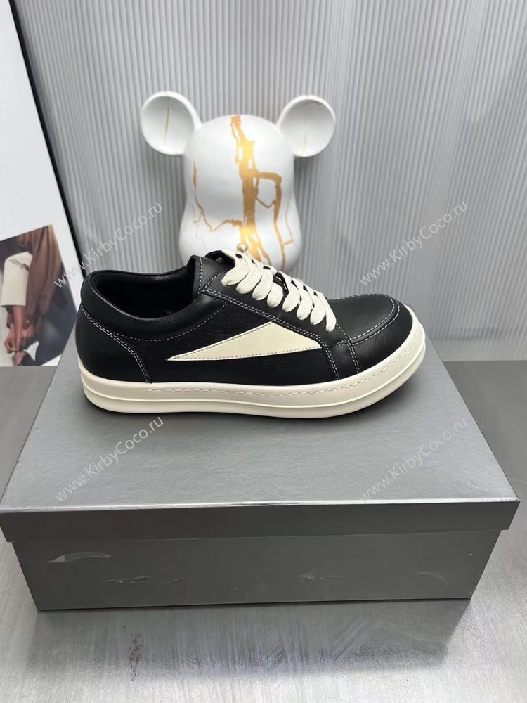3682 RICK OWENS DRKSHDW calfskin vintage low-top non-slip - Image 2