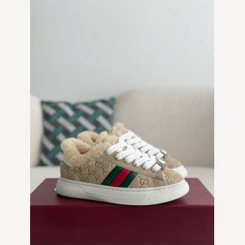 3873 Gucci ACE Suede Sneakers